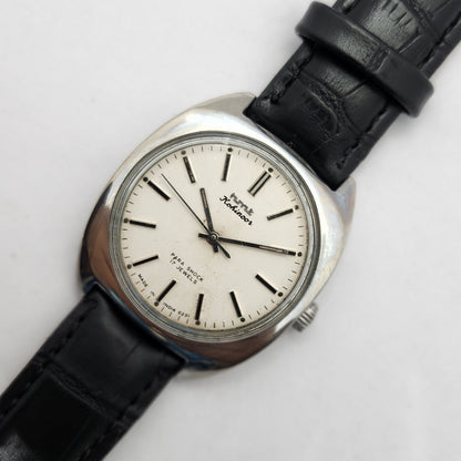 Vintage Original HMT Kohinoor Hand Winding 17 Jewels White Face Men's Wrist Watch OG256