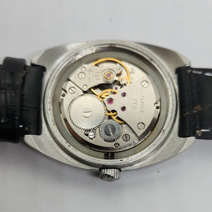 Vintage Original HMT Kohinoor Hand Winding 17 Jewels White Face Men's Wrist Watch OG256