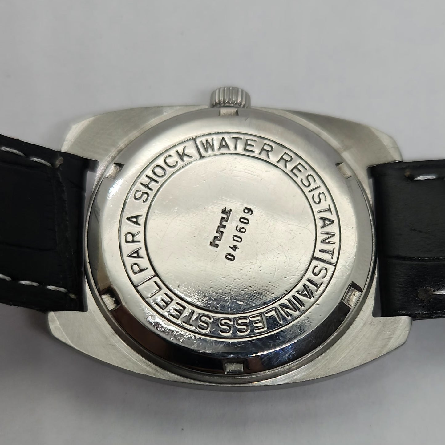 Vintage Original HMT Vijay Hand Winding 17 Jewels Silver Face Men's Wrist Watch OG257
