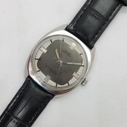 Vintage Original HMT Vijay Hand Winding 17 Jewels White Face Men's Wrist Watch OG259