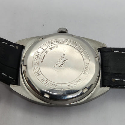 Vintage Original HMT Vijay Hand Winding 17 Jewels White Face Men's Wrist Watch OG259