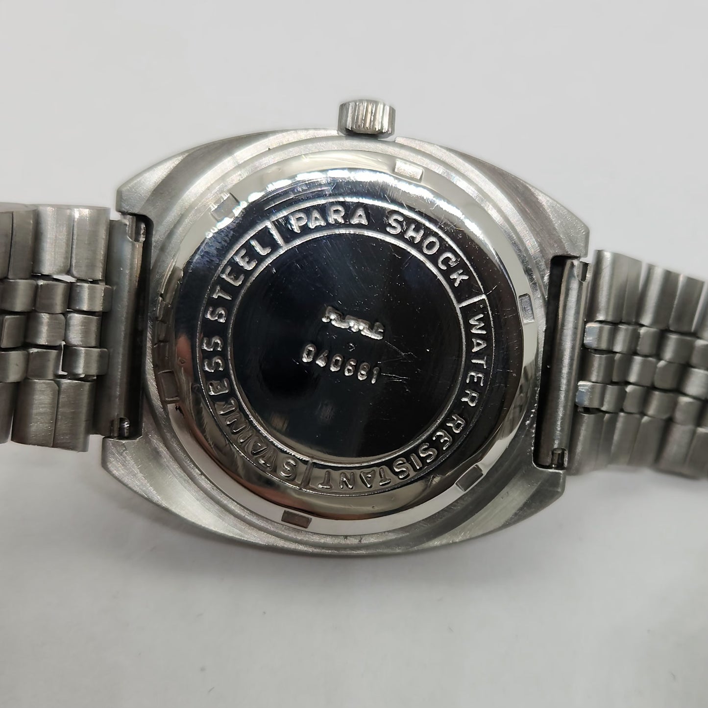 Vintage Original HMT Chethan Hand Winding 17 Jewels Gold  Face Men's Wrist Watch OG260