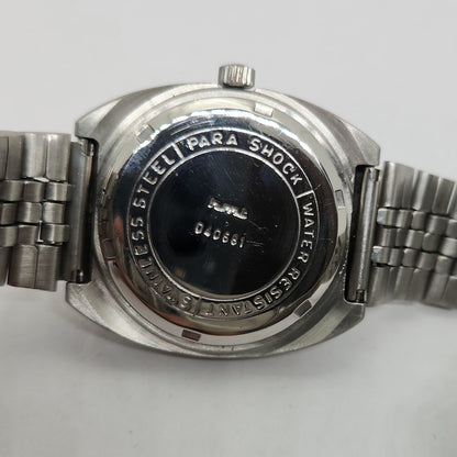 Vintage Original HMT Chethan Hand Winding 17 Jewels Gold  Face Men's Wrist Watch OG260
