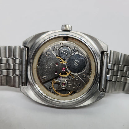 Vintage Original HMT Chethan Hand Winding 17 Jewels Gold  Face Men's Wrist Watch OG260