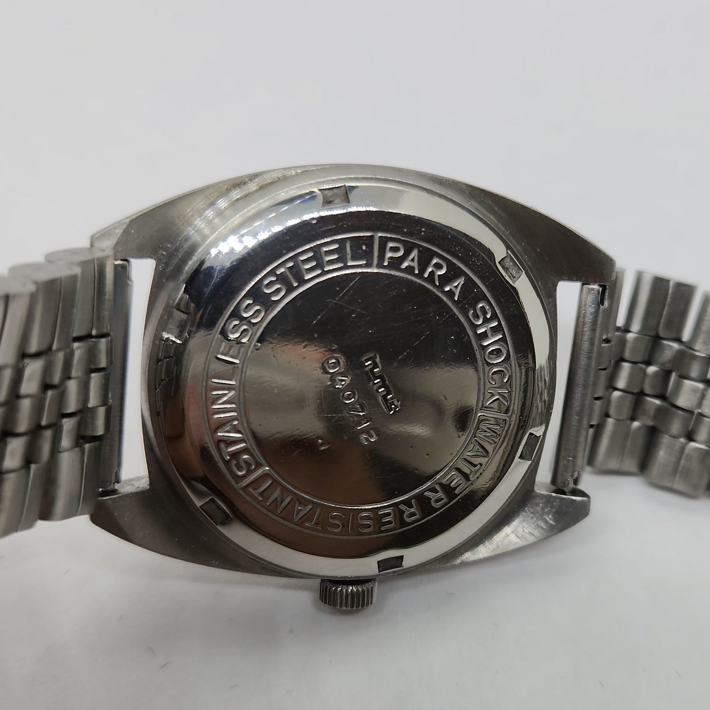 Vintage Original HMT Vijay Hand Winding 17 Jewels Gold Face Men's Wrist Watch OG262