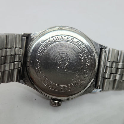 Vintage Original HMT Trishna Hand Winding 17 Jewels Gold Face Men's Wrist Watch OG264