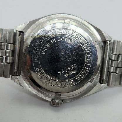 Vintage Original HMT Maurya Hand Winding 17 Jewels Gold Face Men's Wrist Watch OG265