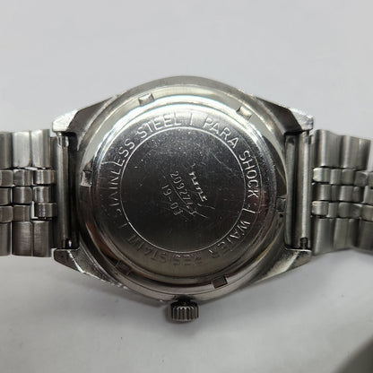 Vintage Original HMT Rohit Hand Winding 17 Jewels Black Face Men's Wrist Watch OG269