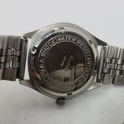 Vintage Original HMT Kohinoor Hand Winding 17 Jewels White Face Men's Wrist Watch OG271