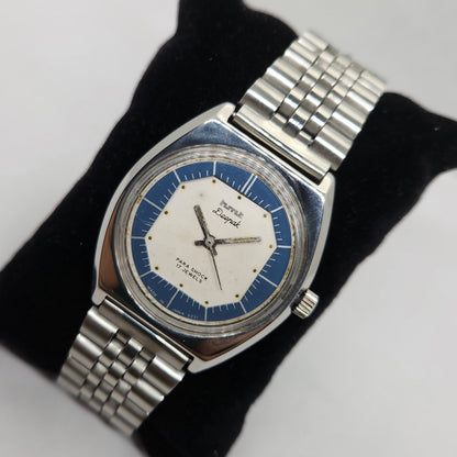 Vintage Original HMT Deepak Hand Winding 17 Jewels White Face Men's Wrist Watch OG278