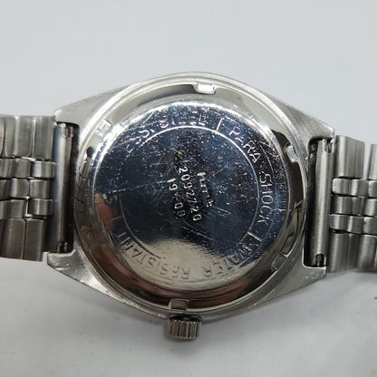 Vintage Original HMT Chetak Hand Winding 17 Jewels Brown Face Men's Wrist Watch OG280
