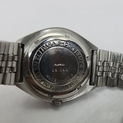 Vintage Original HMT Maurya Hand Winding 17 Jewels Gold Face Men's Wrist Watch OG282