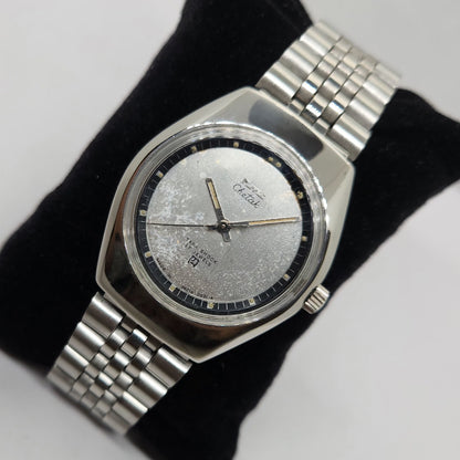 Vintage Original HMT Chetak Hand Winding 17 Jewels Silver Face Men's Wrist Watch OG284