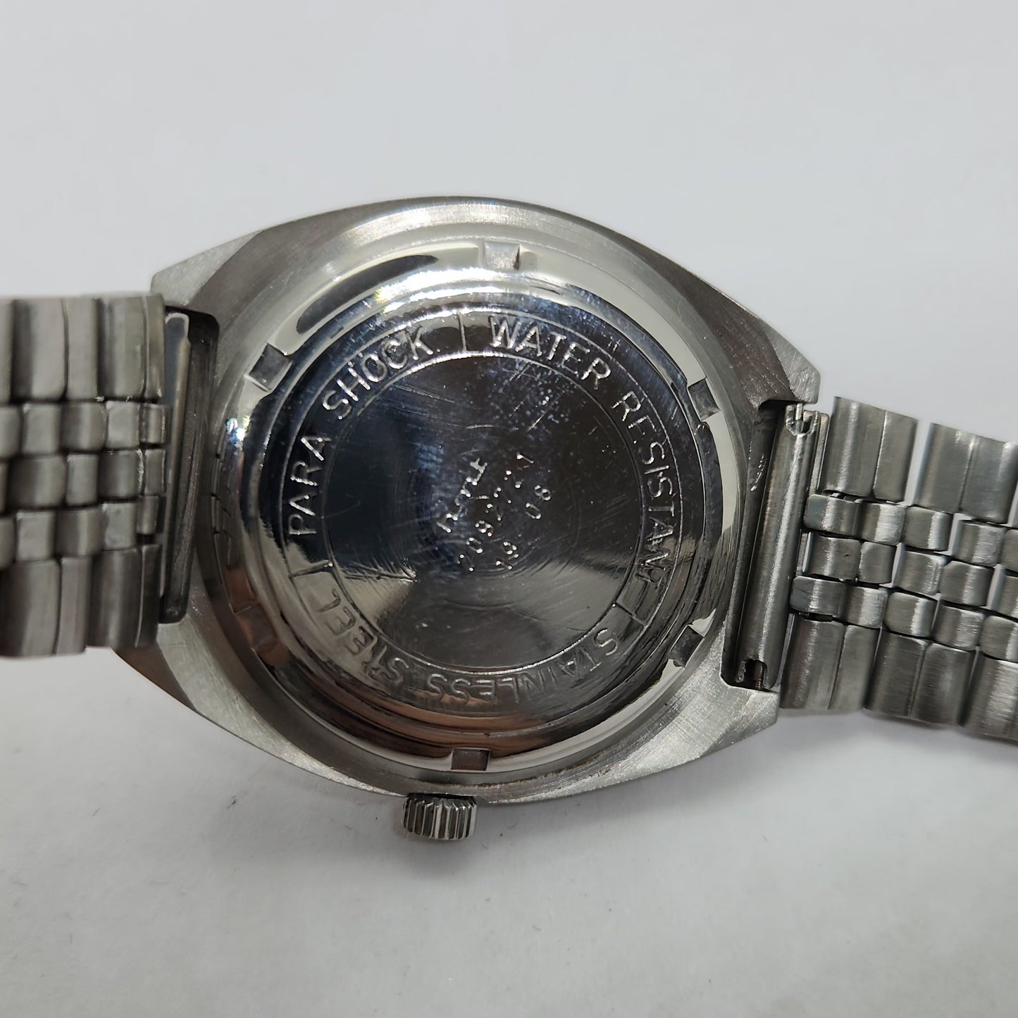Vintage Original HMT Chirag Hand Winding 17 Jewels Gold Face Men's Wrist Watch OG285