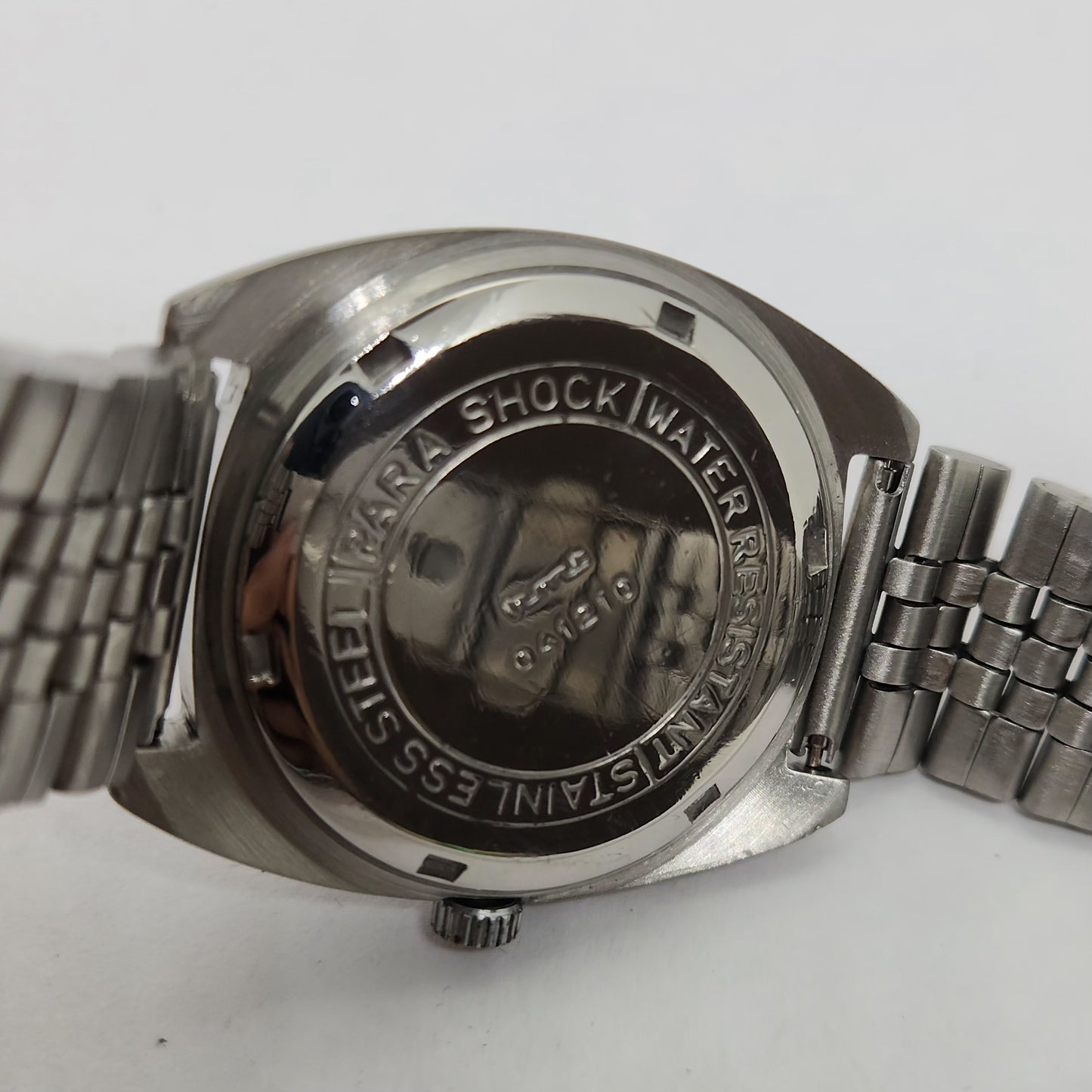 Vintage Original HMT Vijay Hand Winding 17 Jewels Black Face Men's Wrist Watch OG286