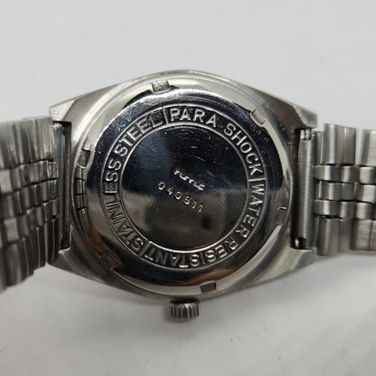 Vintage Original HMT Chirag Hand Winding 17 Jewels Brown Face Men's Wrist Watch OG289