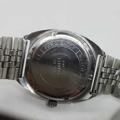 Vintage Original HMT Avinash Hand Winding 17 Jewels Bluye Face Men's Wrist Watch OG294