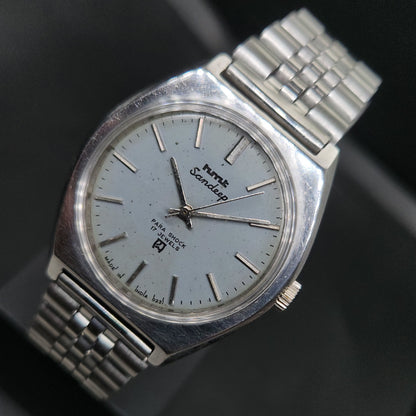 Vintage Original HMT Sandeep Hand Winding 17 Jewels Grey Face Men's Wrist Watch OG297