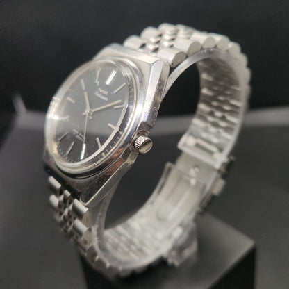 Vintage Original HMT Kohinoor Hand Winding 17 Jewels Blue Face Men's Wrist Watch OG2300