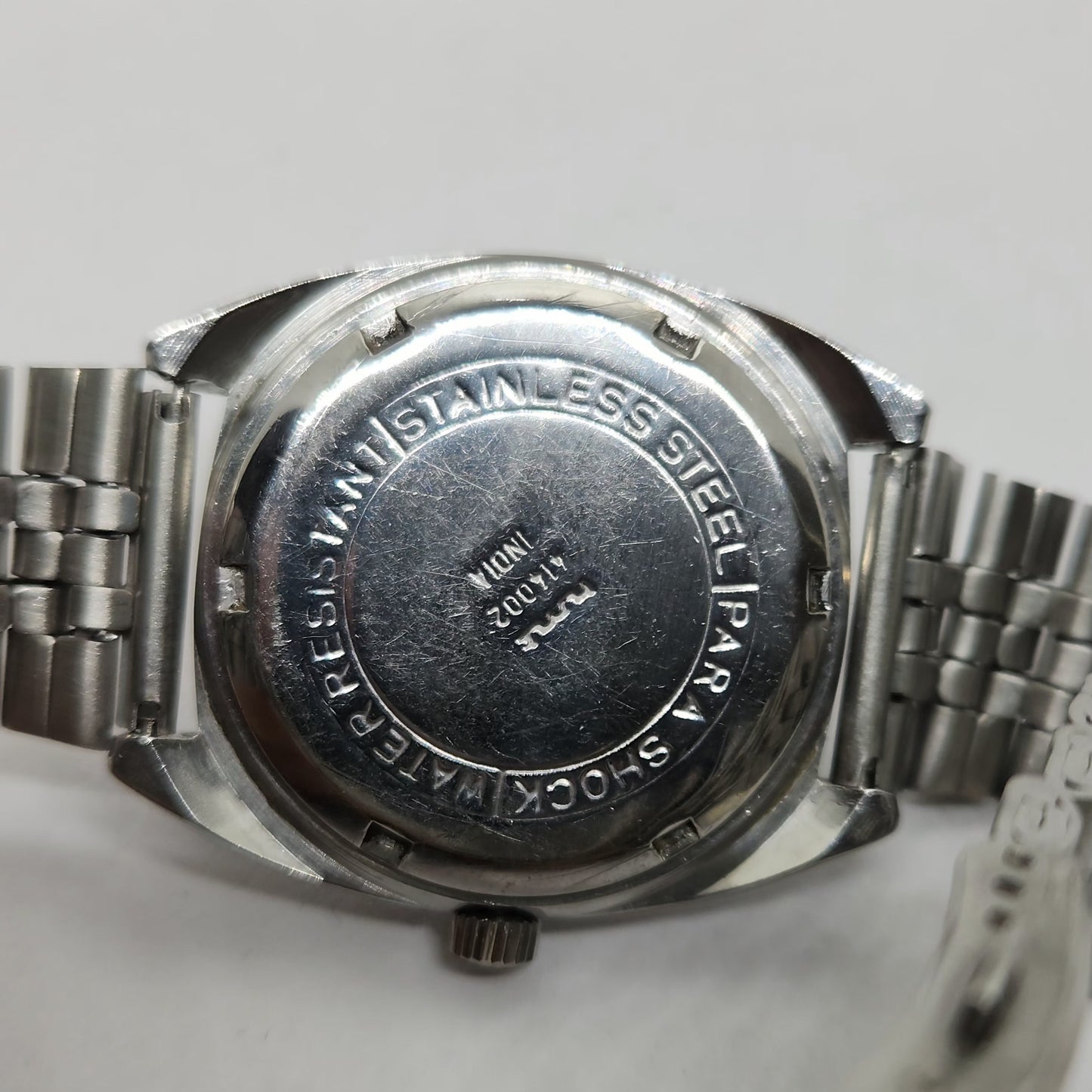 Vintage Original HMT Avinash Hand Winding 17 Jewels Blue Face Men's Wrist Watch OG302
