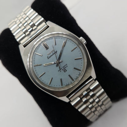 Vintage Original HMT Sandeep Hand Winding 17 Jewels Grey Face Men's Wrist Watch OG304