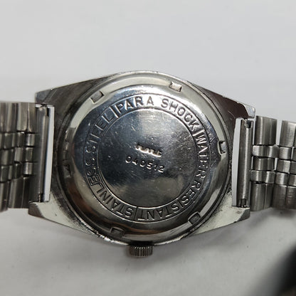 Vintage Original HMT Sandeep Hand Winding 17 Jewels Grey Face Men's Wrist Watch OG304