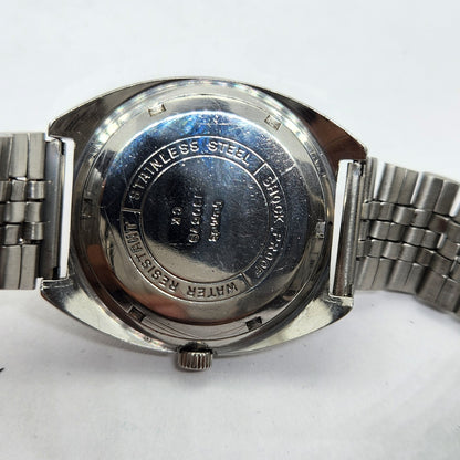 Vintage Original HMT Kohinoor Hand Winding 17 Jewels Off White Face Men's Wrist Watch OG305