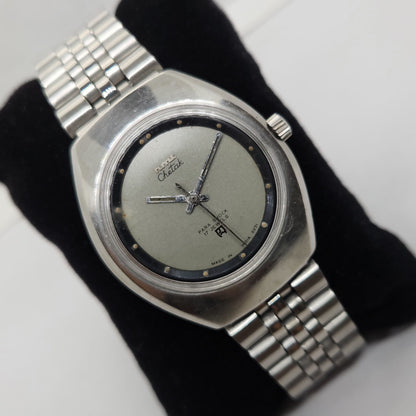 Vintage Original HMT Chetak Hand Winding 17 Jewels Grey Face Men's Wrist Watch OG306