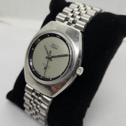 Vintage Original HMT Chetak Hand Winding 17 Jewels Grey Face Men's Wrist Watch OG306