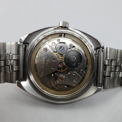 Vintage Original HMT Chetak Hand Winding 17 Jewels Grey Face Men's Wrist Watch OG306