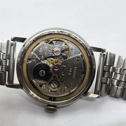Vintage Original HMT Avinash Hand Winding 17 Jewels Blue Face Men's Wrist Watch OG307