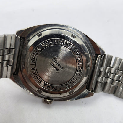 Vintage Original HMT Chirag Hand Winding 17 Jewels Gold Face Men's Wrist Watch OG308