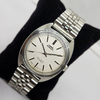Vintage Original HMT Kohinoor Hand Winding 17 Jewels White Face Men's Wrist Watch OG310