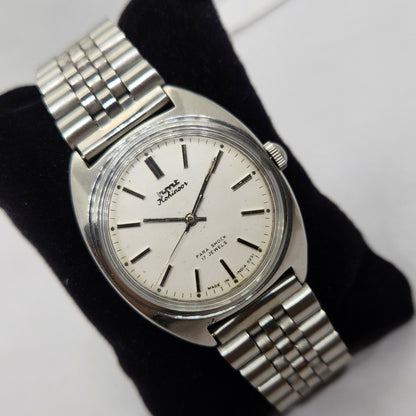 Vintage Original HMT Kohinoor Hand Winding 17 Jewels White Face Men's Wrist Watch OG310