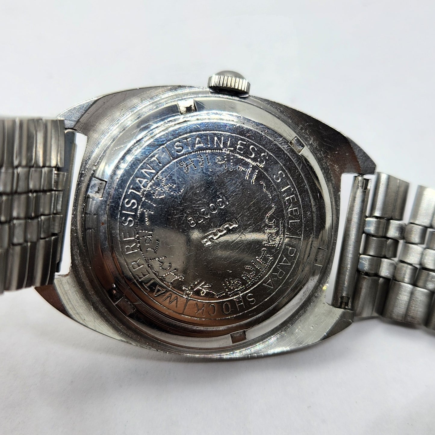 Vintage Original HMT Kohinoor Hand Winding 17 Jewels White Face Men's Wrist Watch OG310