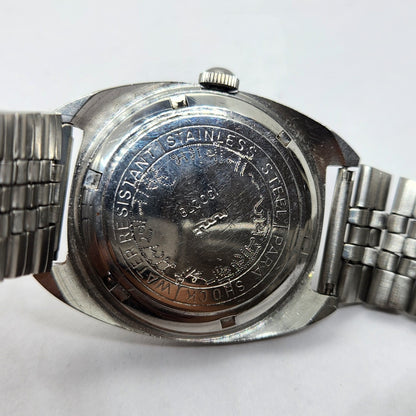 Vintage Original HMT Kohinoor Hand Winding 17 Jewels White Face Men's Wrist Watch OG310