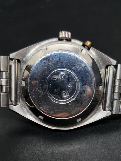 Vintage Ricoh R31 Automatic Brown Face New Bracelet 21 Jewels Day-Date Men's Wrist Watch AS07