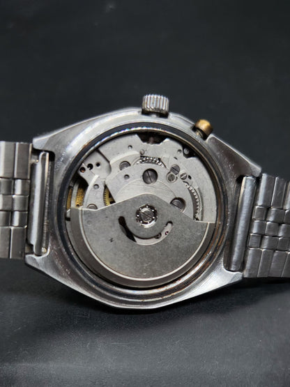 Vintage Ricoh R31 Automatic Brown Face New Bracelet 21 Jewels Day-Date Men's Wrist Watch AS07