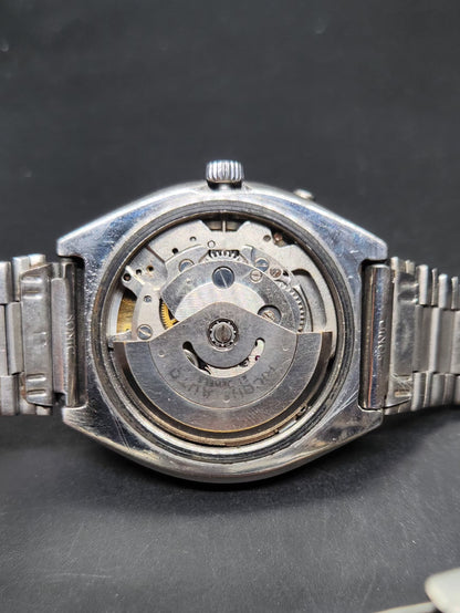 Vintage Ricoh R31 Automatic Brown Face New Bracelet 21 Jewels Day-Date Men's Wrist Watch AS39
