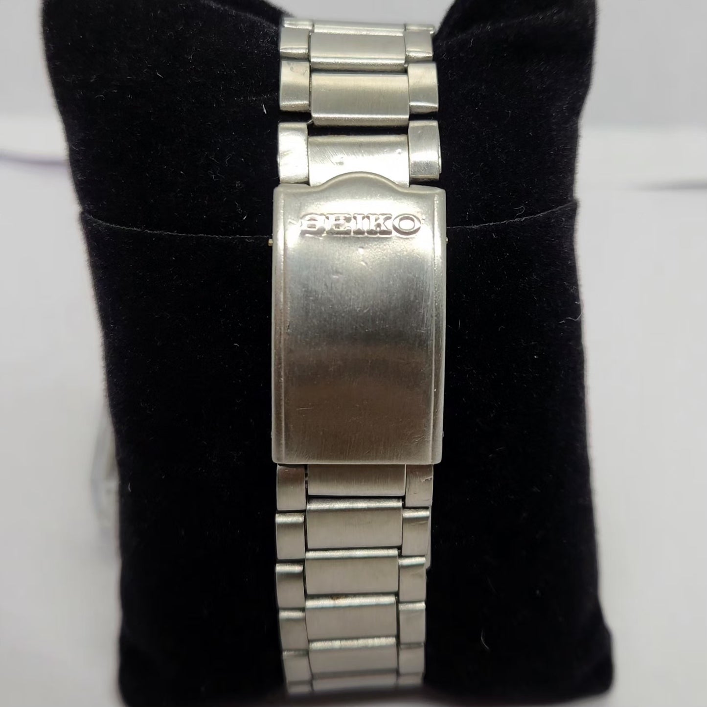 Vintage 1982 Original Seiko 5 Automatic 6309-5510 Blue face 17 Jewels Day-Date Japanese Men's Wrist Watch OG207