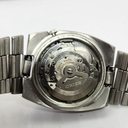 Vintage 1982 Original Seiko 5 Automatic 6309-5510 Blue face 17 Jewels Day-Date Japanese Men's Wrist Watch OG207
