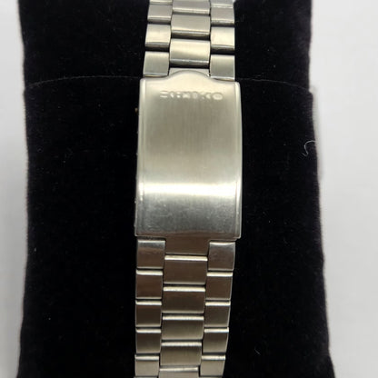 Vintage 1985 Original Seiko 5 Automatic 6309-523A Black 17 Jewels Day-Date Japanese Men's Wrist Watch OG212