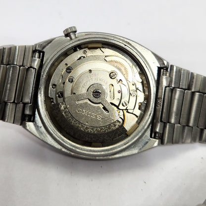 Vintage 1981 Original Seiko 5 Automatic 6309-523A White face 17 Jewels Day-Date Japanese Men's Wrist Watch OG214