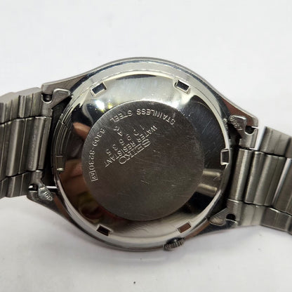 Vintage 1981 Original Seiko 5 Automatic 6309-8230 Black face Day-Date SNXS79K1 Men's Wrist Watch OG215