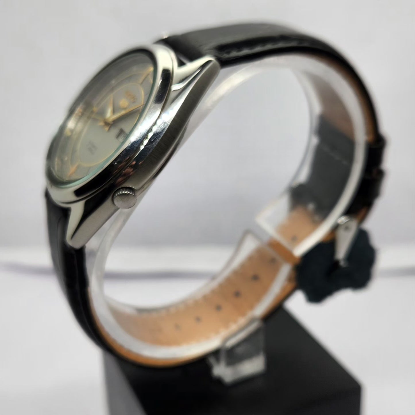 Vintage 1976 Original Seiko 5 Automatic 7009-3040 Grey Face 17 Jewels Day-Date Japanese Men's Wrist Watch OG222