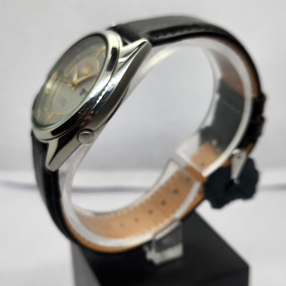 Vintage 1976 Original Seiko 5 Automatic 7009-3040 Grey Face 17 Jewels Day-Date Japanese Men's Wrist Watch OG222