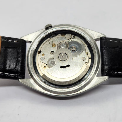 Vintage 1976 Original Seiko 5 Automatic 7009-3040 Grey Face 17 Jewels Day-Date Japanese Men's Wrist Watch OG222