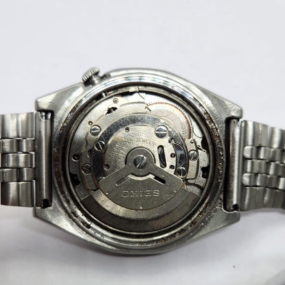Vintage 1981 Original Seiko 5 Automatic 6309-7200 Black face 17 Jewels Day-Date Japanese Men's Wrist Watch OG219