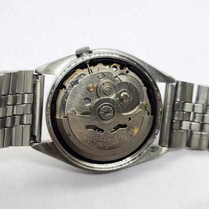 Vintage 1996 Original Seiko 5 Automatic 7s26-6000 Gold face 21 Jewels Day-Date Japanese Men's Wrist Watch OG223