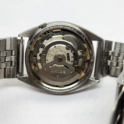 Vintage 1981 Original Seiko 5 Automatic 6309-5450 White face 17 Jewels Day-Date Japanese Men's Wrist Watch OG230